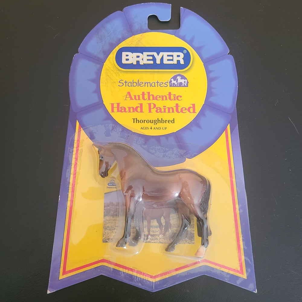 Breyer Stablemates Thoroughbred Bay Horse Figurine 5906‎ RETIRED New 2008